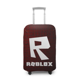 Чехол для чемодана 3D с принтом Roblox. в Екатеринбурге, 86% полиэфир, 14% спандекс | двустороннее нанесение принта, прорези для ручек и колес | game | roblox | блок | игра | игрушка | лего | майнкрафт | персонажи | персонажи из кубиков | роблокс | робот