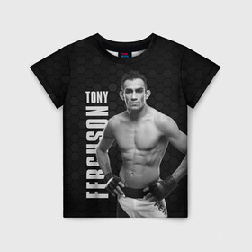 Детская футболка 3D с принтом EL CUCUY Tony Ferguson в Екатеринбурге, 100% гипоаллергенный полиэфир | прямой крой, круглый вырез горловины, длина до линии бедер, чуть спущенное плечо, ткань немного тянется | el cucuy | ferguson | mma | tony | tony ferguson | ufc | арманн | бокс | борьба | джиу джитсу | кукуй | тони | тони фергюсон | фергюсон | эль | эль кукуй | энтони