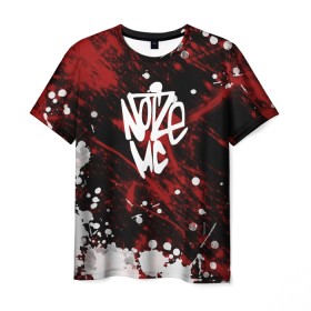 Мужская футболка 3D с принтом Noize MC в Екатеринбурге, 100% полиэфир | прямой крой, круглый вырез горловины, длина до линии бедер | hip hop | noize | noize mc | rap | музыка | нойз | нойз мс | реп | рэп | хип хоп