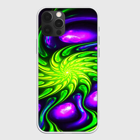 Чехол для iPhone 12 Pro Max с принтом NEON&ACID в Екатеринбурге, Силикон |  | abstract | abstraction | color | fractal | geometry | paitnt | polygon | polygonal | psy | абстракция | геометрия | краски | неоновые | полигоны | психоделика | фрактал