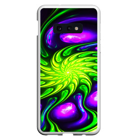 Чехол для Samsung S10E с принтом NEON&ACID в Екатеринбурге, Силикон | Область печати: задняя сторона чехла, без боковых панелей | Тематика изображения на принте: abstract | abstraction | color | fractal | geometry | paitnt | polygon | polygonal | psy | абстракция | геометрия | краски | неоновые | полигоны | психоделика | фрактал