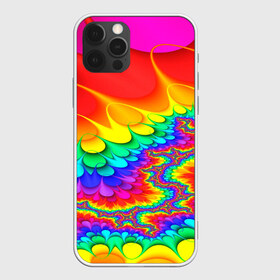 Чехол для iPhone 12 Pro Max с принтом TIE-DYE в Екатеринбурге, Силикон |  | Тематика изображения на принте: abstract | abstraction | color | fractal | geometry | paitnt | polygon | polygonal | psy | абстракция | геометрия | краски | неоновые | полигоны | психоделика | фрактал