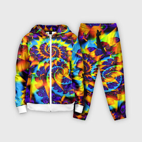 Детский костюм 3D с принтом TIE DYE COLOR в Екатеринбурге,  |  | abstract | abstraction | color | fractal | geometry | paitnt | polygon | polygonal | psy | абстракция | геометрия | краски | неоновые | полигоны | психоделика | фрактал