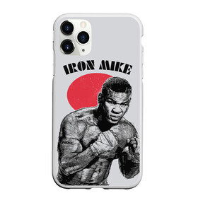 Чехол для iPhone 11 Pro Max матовый с принтом Iron Mike в Екатеринбурге, Силикон |  | Тематика изображения на принте: iron mike | iron mike tyson | mike tyson | бокс | железный майк | майк тайсон | таисон | тайсон