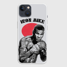 Чехол для iPhone 13 с принтом Iron Mike в Екатеринбурге,  |  | iron mike | iron mike tyson | mike tyson | бокс | железный майк | майк тайсон | таисон | тайсон