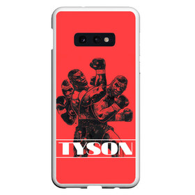 Чехол для Samsung S10E с принтом Tyson в Екатеринбурге, Силикон | Область печати: задняя сторона чехла, без боковых панелей | iron mike | iron mike tyson | mike tyson | бокс | железный майк | майк тайсон | таисон | тайсон