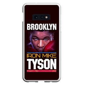 Чехол для Samsung S10E с принтом Mike Tyson в Екатеринбурге, Силикон | Область печати: задняя сторона чехла, без боковых панелей | iron mike | iron mike tyson | mike tyson | бокс | железный майк | майк тайсон | таисон | тайсон