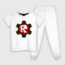 Детская пижама хлопок с принтом ROBLOX в Екатеринбурге, 100% хлопок |  брюки и футболка прямого кроя, без карманов, на брюках мягкая резинка на поясе и по низу штанин
 | game | gamer | logo | minecraft | roblox | simulator | supreme | игра | конструктор | лого | майнкрафт | персонажи | симулятор | строительство | супреме | суприм | суприме | фигура