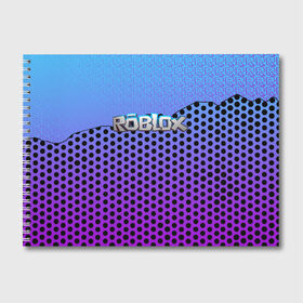 Альбом для рисования с принтом Roblox Gradient Pattern в Екатеринбурге, 100% бумага
 | матовая бумага, плотность 200 мг. | game | game roblox | logo roblox | online game | r | roblox | игра | игра роблокс | лого | лого роблокс | логотип | надпись | онлайн игра | онлайн игра роблокс | роблокс