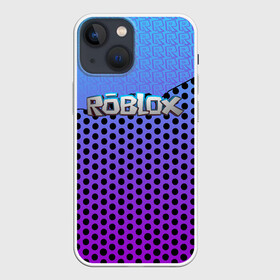 Чехол для iPhone 13 mini с принтом Roblox Gradient Pattern в Екатеринбурге,  |  | game | game roblox | logo roblox | online game | r | roblox | игра | игра роблокс | лого | лого роблокс | логотип | надпись | онлайн игра | онлайн игра роблокс | роблокс