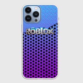 Чехол для iPhone 13 Pro Max с принтом Roblox Gradient Pattern в Екатеринбурге,  |  | Тематика изображения на принте: game | game roblox | logo roblox | online game | r | roblox | игра | игра роблокс | лого | лого роблокс | логотип | надпись | онлайн игра | онлайн игра роблокс | роблокс