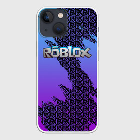 Чехол для iPhone 13 mini с принтом Roblox в Екатеринбурге,  |  | game | game roblox | logo roblox | online game | r | roblox | игра | игра роблокс | лого | лого роблокс | логотип | надпись | онлайн игра | онлайн игра роблокс | роблокс