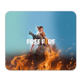 Коврик для мышки прямоугольный с принтом free fire в Екатеринбурге, натуральный каучук | размер 230 х 185 мм; запечатка лицевой стороны | free fire | freefire | игра free fire | игра фрифаер | фри файр | фрифаер