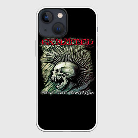 Чехол для iPhone 13 mini с принтом The Exploited в Екатеринбурге,  |  | bastards | beat | beat the bastards | punks | punks not dead | the exploited | панки | уоти | эксплоитед