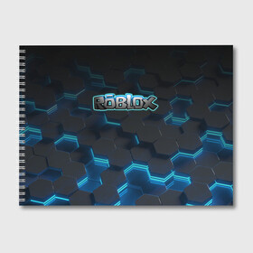 Альбом для рисования с принтом Roblox Neon Hex в Екатеринбурге, 100% бумага
 | матовая бумага, плотность 200 мг. | Тематика изображения на принте: game | game roblox | hex | logo roblox | neon | online game | r | roblox | игра | игра роблокс | лого | лого роблокс | логотип | надпись | онлайн игра | онлайн игра роблокс | роблокс