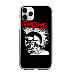 Чехол для iPhone 11 Pro Max матовый с принтом The Exploited в Екатеринбурге, Силикон |  | punks | punks not dead | the exploited | панк не сдох | панки | уоти | череп | эксплоитед