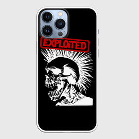 Чехол для iPhone 13 Pro Max с принтом The Exploited в Екатеринбурге,  |  | punks | punks not dead | the exploited | панк не сдох | панки | уоти | череп | эксплоитед