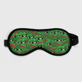 Маска для сна 3D с принтом Pepe The Frog в Екатеринбурге, внешний слой — 100% полиэфир, внутренний слой — 100% хлопок, между ними — поролон |  | Тематика изображения на принте: frog | meme | memes | pepe | pepe the frog | грустная жабка | лягушка | лягушонок пепе | мем | мемы