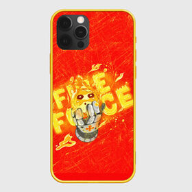 Чехол для iPhone 12 Pro Max с принтом Fire Force в Екатеринбурге, Силикон |  | Тематика изображения на принте: anime | enenno shouboutai | fire force | аниме | пламенная бригада пожарных