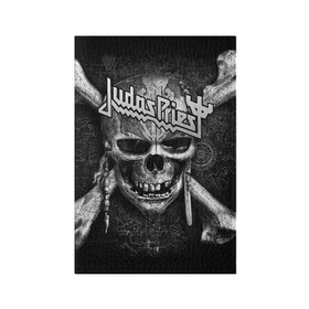 Обложка для паспорта матовая кожа с принтом Judas Priest в Екатеринбурге, натуральная матовая кожа | размер 19,3 х 13,7 см; прозрачные пластиковые крепления | breaking the law | judas priest | live | painkiller | гленн типтон | грув | метал | роб хэлфорд | рок | тим оуэнс | хард | хеви