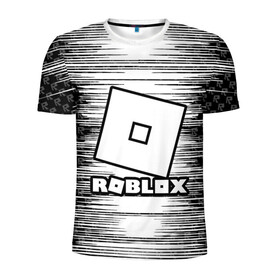 Мужская футболка 3D спортивная с принтом Roblox. в Екатеринбурге, 100% полиэстер с улучшенными характеристиками | приталенный силуэт, круглая горловина, широкие плечи, сужается к линии бедра | game | roblox | блок | игра | игрушка | лего | майнкрафт | персонажи | персонажи из кубиков | роблокс | робот