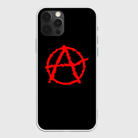 Чехол для iPhone 12 Pro Max с принтом Анархия в Екатеринбурге, Силикон |  | art | rock | sons of anarchy | анархия | арт | группа | егор летов | логотип | музыка | панк | панк рок | прикольная | рок | свобода | хаос