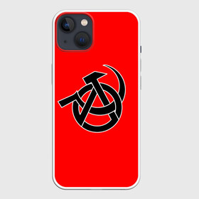 Чехол для iPhone 13 с принтом Анархия в Екатеринбурге,  |  | art | rock | sons of anarchy | анархия | арт | группа | егор летов | логотип | музыка | панк | панк рок | прикольная | рок | свобода | хаос