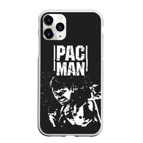 Чехол для iPhone 11 Pro Max матовый с принтом Pac Man в Екатеринбурге, Силикон |  | Тематика изображения на принте: manny pacquiao | pac man | pacquiao | бокс | мэнни пакьяо | пакьяо