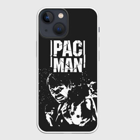 Чехол для iPhone 13 mini с принтом Pac Man в Екатеринбурге,  |  | Тематика изображения на принте: manny pacquiao | pac man | pacquiao | бокс | мэнни пакьяо | пакьяо