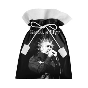 Подарочный 3D мешок с принтом Король и Шут + Анархия (спина) в Екатеринбурге, 100% полиэстер | Размер: 29*39 см | punk | rock | киш | король | король и шут | михаил горшенев | панки | рок | русский рок | шут