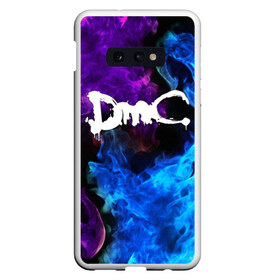 Чехол для Samsung S10E с принтом DEVIL MAY CRY (DMC) в Екатеринбурге, Силикон | Область печати: задняя сторона чехла, без боковых панелей | Тематика изображения на принте: dante | devil may cry | devil may cry 5 | dmc | game | hell | play | sword | ад | данте | игры | меч