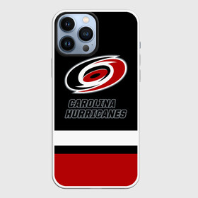 Чехол для iPhone 13 Pro Max с принтом Каролина Харрикейнз в Екатеринбурге,  |  | carolina | carolina hurricanes | hockey | hurricanes | nhl | usa | каролина | каролина харрикейнз | нхл | спорт | сша | харрикейнз | хоккей | шайба