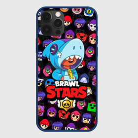 Чехол для iPhone 12 Pro с принтом BRAWL STARS LEON SHARK в Екатеринбурге, силикон | область печати: задняя сторона чехла, без боковых панелей | 8 bit | 8 бит | bibi | brawl stars | crow | el brown | leon | leon shark | max | mr.p | sally leon | shark | stars | virus | werewolf | акула | биби | вирус | ворон | леон | оборотень | пингвин