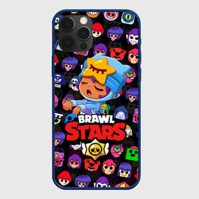 Чехол для iPhone 12 Pro с принтом BRAWL STARS  в Екатеринбурге, силикон | область печати: задняя сторона чехла, без боковых панелей | 8 bit | 8 бит | bibi | brawl stars | crow | el brown | leon | leon shark | max | mr.p | sally leon | shark | stars | virus | werewolf | акула | биби | вирус | ворон | леон | оборотень | пингвин