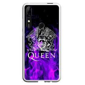 Чехол для Honor P Smart Z с принтом QUEEN в Екатеринбурге, Силикон | Область печати: задняя сторона чехла, без боковых панелей | Тематика изображения на принте: queen | rock | брайан мэи | группа queen | группа квин | джон дикон | квин | королева | король | роджер тейлор | рок | фредди меркьюри