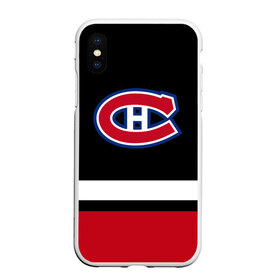 Чехол для iPhone XS Max матовый с принтом Монреаль Канадиенс в Екатеринбурге, Силикон | Область печати: задняя сторона чехла, без боковых панелей | canadiens | hockey | montreal | montreal canadiens | nhl | usa | канадиенс | монреаль | монреаль канадиенс | нхл | спорт | сша | хоккей | шайба
