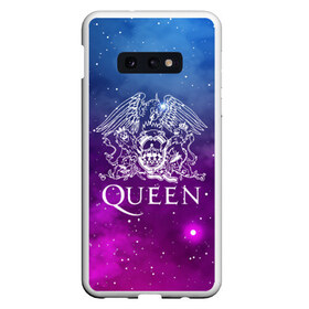 Чехол для Samsung S10E с принтом QUEEN в Екатеринбурге, Силикон | Область печати: задняя сторона чехла, без боковых панелей | queen | rock | брайан мэи | группа queen | группа квин | джон дикон | квин | королева | король | роджер тейлор | рок | фредди меркьюри