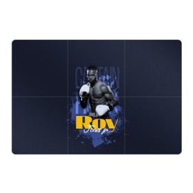 Магнитный плакат 3Х2 с принтом Roy Jones в Екатеринбурге, Полимерный материал с магнитным слоем | 6 деталей размером 9*9 см | captain hook | roy jones | roy levesta jones | бокс | капитан хук | рой джонс