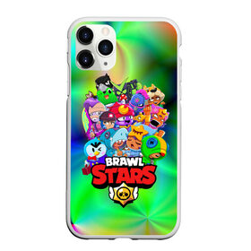 Чехол для iPhone 11 Pro матовый с принтом BRAWL STARS в Екатеринбурге, Силикон |  | 