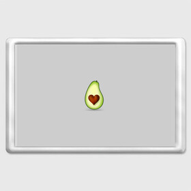 Магнит 45*70 с принтом Авокадо сердечко  в Екатеринбурге, Пластик | Размер: 78*52 мм; Размер печати: 70*45 | Тематика изображения на принте: авокадо | авокадо с сердечком | авокадо сердечко | авокадо сердце | авокадо эмоции | сердечко | четыре | четыре авокадо