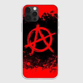 Чехол для iPhone 12 Pro Max с принтом АНАРХИЯ в Екатеринбурге, Силикон |  | Тематика изображения на принте: anarchy | riot | rock | анархия | бунт | знаки | музыка | панки | рок | символ