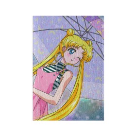 Обложка для паспорта матовая кожа с принтом Sailor Moon в Екатеринбурге, натуральная матовая кожа | размер 19,3 х 13,7 см; прозрачные пластиковые крепления | Тематика изображения на принте: baby | bunny | girl | like | pink | sailormoon | usagi | вода капли | воин | волосы | глаза | девушка | дождь | зайчик | зонтик | котик | кролик | лето | луна | малышка | матроска | небо | облака | природа | радуга | розовый