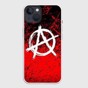 Чехол для iPhone 13 с принтом АНАРХИЯ | ANARCHY в Екатеринбурге,  |  | anarchy | riot | rock | анархия | бунт | знаки | музыка | панки | рок | символ