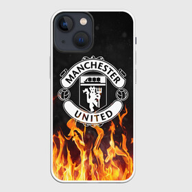 Чехол для iPhone 13 mini с принтом МАНЧЕСТЕР ЮНАЙТЕД в Екатеринбурге,  |  | fc | fcmu | football | football club | manchester united | red devils | sport | красные дьяволы | манчестер юнайтед | спорт | фк | фкмю | футбол | футбольный клуб