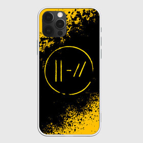 Чехол для iPhone 12 Pro с принтом TWENTY ONE PILOTS | TOP (Z) в Екатеринбурге, силикон | область печати: задняя сторона чехла, без боковых панелей | 21 pilots | 21p | bandito | blurryface | chlorine | joshua | ned | top | trench | twenty one pilots | tyler | бандито | нэд | тренч