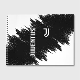 Альбом для рисования с принтом JUVENTUS в Екатеринбурге, 100% бумага
 | матовая бумага, плотность 200 мг. | cr7 | fc juventus | football | juve | juventus | ronaldo | sport | роналдо | спорт | футбол | ювентус