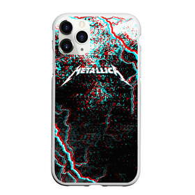 Чехол для iPhone 11 Pro Max матовый с принтом METALLICA GLITCH STORM в Екатеринбурге, Силикон |  | metallica | rock | джеймс хэтфилд | джейсон ньюстед | дэйв мастейн | кирк хэмметт | клифф бёртон | ларс ульрих | металлика | музыка | роберт трухильо | рок