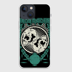 Чехол для iPhone 13 mini с принтом Iron Maiden в Екатеринбурге,  |  | 80s | hardrock | heavy | iron | maiden | metal | pop | steve harris | the final frontier | uk | айрон | группа | железная дева | метал | мэйден | хеви