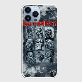 Чехол для iPhone 13 Pro Max с принтом Iron Maiden в Екатеринбурге,  |  | 80s | hardrock | heavy | iron | maiden | metal | pop | steve harris | the final frontier | uk | айрон | группа | железная дева | метал | мэйден | хеви