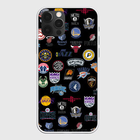 Чехол для iPhone 12 Pro Max с принтом NBA Pattern в Екатеринбурге, Силикон |  | basketball | boston celtics | brooklyn nets | nba | new york knicks | philadel | toronto raptors | баскетбол | бостон селтикс | бруклин нетс | нба | нью йорк никс | спорт | торонто рэпторс | филадельфия 76ерс